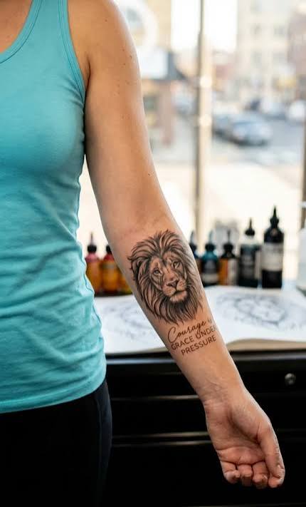 35 Lion Tattoo Ideas for Women That Exude Strength & Elegance