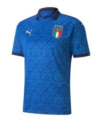 Lediglich die zweitplatzierten waliser (4. Puma Italien Trikot Home Em 2021 F01 Blau
