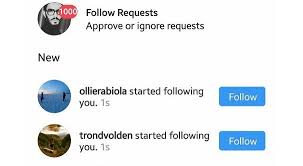 In this video am show youhow to see someone recently followed on instragram 2021 how do you see who someone recently followed on instragramdoes instragram sh. Guide To Accepting Or Blocking Instagram Follower Requests