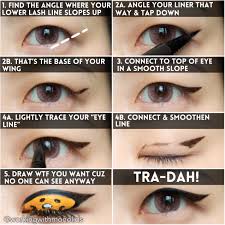 The trick is to create some depth with the eye shadows but not have the overall look appear too dark, which can make your eyes recede. Just An Eyeliner Tutorial For Hooded Eyes Makeupaddiction