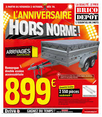 Offre Remorque Double Essieu Accessoirisee Chez Brico Depot Al menos está en la tienda física. offre remorque double essieu