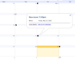 How To Enable The Moon Phase Calendar In Your Google Calendar