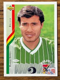 Upper Deck 1994 World Cup Bolivia Soccer Card #216 Marco Sandy Free Shipping