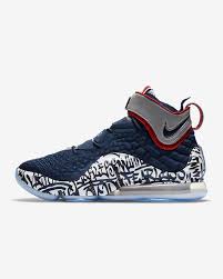 The result is light, durable and supportive, with each shoe having a look that's subtly one of a kind. Lebron 17 Cold Blue Basketball Shoe Nike Com