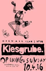 Kiesgrube Open Air Club Festival Posters Moon Child Flyer