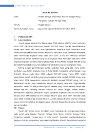 Tpak menghitung jumlah partisipasi angkatan kerja di dunia kerja. Struktur Ketenagakerjaan Dan Partisipasi Jurnal