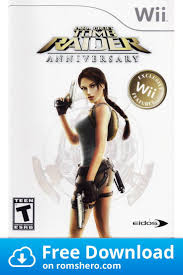 Download Tomb Raider Anniversary Nintendo Wii Wii Isos Rom In 2020 Nintendo Wii Wii Tomb Raider