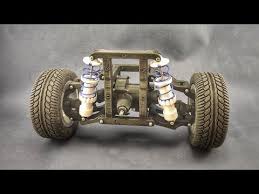 rc rear suspension system scale model electric car part 6 youtube electric car scale models radio controlled cars