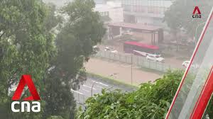 Scdf said in a media statement that it received a call for assistance at the junction of tampines avenue 10 and pasir ris drive 12 at about 7.40am. Flash Floods In Some Parts Of Singapore Amid Prolonged Heavy Rain Cna