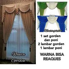 Daftar harga gorden rumah sakit harga gorden minimalis siap pakai. Harga Gorden Mewah Terbaik Dekorasi Perlengkapan Rumah Juli 2021 Shopee Indonesia