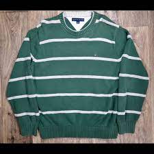 Check spelling or type a new query. Tommy Hilfiger Sweaters Mens Tommy Hilfiger Green Striped Sweater Large Poshmark