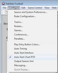 knowledge base how to create a football drive chart in