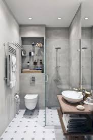 The addition of a skylight makes the bath area look much more significant than it originally is. 50 Stunning Small Bathroom Makeover Ideas 2019 Bathroom Diy Simple Bathroom Bathroom Remodel Shower Small Bathroom