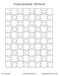 Smart, easy and fun crossword puzzles to get your day started with a smile. 80 Piece Puzzle Template Puzzle Piece Template Puzzle Pieces Templates