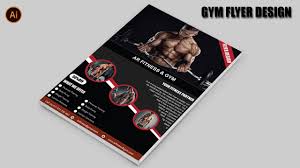 Maybe you would like to learn more about one of these? Fitness Gym Brochure Design In Illustrator Cc 2018 Gym Flyer Design In Illustrator Cc 2018 Youtube