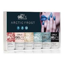 orly gel fx arctic frost winter 2019 collection all 6 colors 0 3oz 9ml each