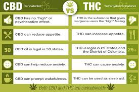 Cbd Vs Thc Chart Cbd Vs Thc Whats The Difference Mr