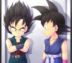 Kid Goku Kid Vegeta Dragon Ball Super Goku Anime Dragon Ball Dragon Ball Art