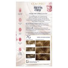 Rinse with white vinegar to help keep the toner color longer. Buy Clairol Nice N Easy Permanent Hair Dye 7g Dark Golden Blonde Hair Color 1 Count Online In Indonesia B07bym3vgd