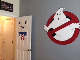 Get your popcorn and grab a seat! Beer Wine Home Decor Plaques Signs Movie Themed Ghostbusters Artist Impression Metal Wall Sign Home Garden