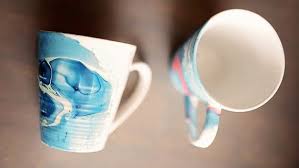 Tasses Aquarelles Technique Facile Vernis A Ongles Vernis A Ongle Tasse