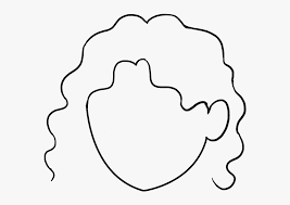 Girl with curly hair drawing pencil drawing of a pretty girl with curly hair stock illustration. How To Draw Curly Hair Easy Curly Hair Girls Drawing Hd Png Download Kindpng