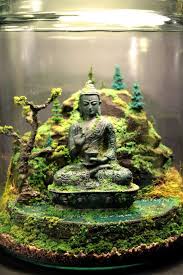 Mossy Landscape Dioramas Update Mini Zen Garden Buddha Garden Terrarium