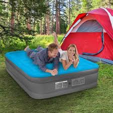 Camp Mate 17 Air Mattress With Battery Operated Pump In 2020 Air Mattress Camping Air Mattress Pvc Siding