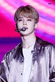 Jimin With That Light Brown Hair Jimin Hair Bts Jimin Jimin Light Brown Hair