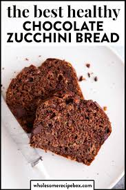 Healthy Chocolate Zucchini Bread In 2020 Healthy Chocolate Zucchini Bread Chocolate Zucchini Chocolate Zucchini Bread