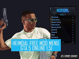 Gta 5 mod menu on ofw! Heimdal Free Mod Menu Gta 5 Online 1 51 Grand Theft Auto V Cheats