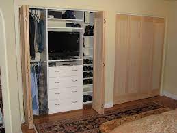 You can use standard door hinges where it is mounted to the. Install Bifold Doors New Construction Install Bifold Door Without Track