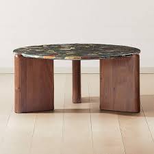 This charming henman living range is a timeless addition to coffee table has a rectangular shape with straight and angular shape of the legs with two levels of the paris series comprises coffee and nesting side tables of different shapes and sizes. Santoro Green Agate Coffee Table Reviews Cb2