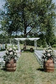 Outdoor Backyard Wedding Ceremony Decoration Ideas Backyardwedding Wedding Ceremony Wedding Aisle Outdoor Backyard Wedding Ceremony Wedding Aisle Decorations