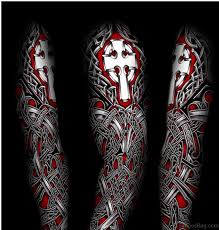 Simple celtic tattoos shoulder piece black design. Celtic Warrior Tattoo Sleeve Novocom Top