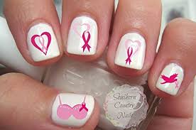 1) cut the decal to fit the nail(s). Breast Cancer Awareness Set 3 Nail Art Decals Buy Online In Bosnia And Herzegovina At Bosnia Desertcart Com Productid 23231493
