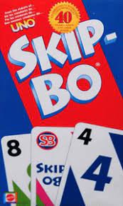 This is repeated, going in a circle, until one person's stock pile is completely depleted. Skip Bo Board Game Boardgamegeek