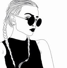 Immagini Tumblr Da Colorare Cerca Con Google Disegno Ragazze Disegni Disegni Di Ragazze