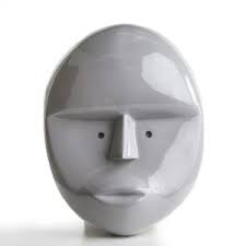 Inu Vase 11 x 9 cm Smoked Grey