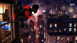 Wallpaper Engine Into The Spider Verse Concept Art World Concept Art Spider Verse
