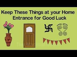 Keep These Things At Your Home Entrance For Good Luck Vastu Tips Youtube Main Door Main Door Design Feng Shui