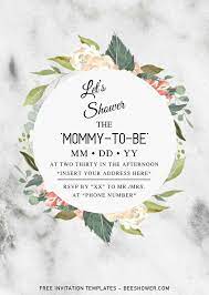 Free Summer Garden Baby Shower Invitation Templates For Word Garden Baby Shower Invites Baby Shower Invitations Garden Baby Showers