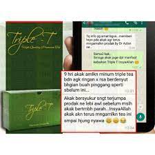 Woz mengklasifikasikan kesan sampingan selepas kemoterapi dari segi keterukan seperti berikut: Triple T Triple Tea By Drazlan Pengedar Sah Shopee Malaysia