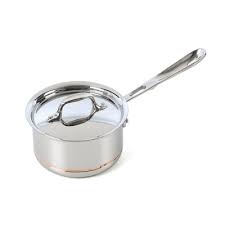 All Clad All Clad Copper Core Saucepan With Lid Copper Stainless Steel Stove Cookware