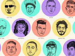 In recent years, some white rappers have adopted the look and several black rappers are even experimenting with unique hair colors, with some choosing to get blonde, purple, blue, white and red dreads. A History And Taxonomy Of White Rappers The Ringer