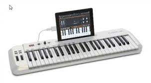 Carbon 49 A Fullsized Piano Keyboard Designed With The Ipad In Mind Keyboard Midi Keyboard Usb
