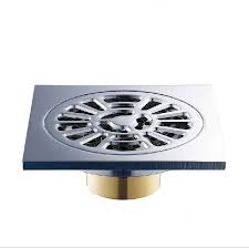 Type Drains Brand Name My Wanfan Material Brass Style Square Size 4 Inch Function Common Floor Drain Floor Drain Method Deodorizatio Products Floor Drains Shower Drain Grey Flooring