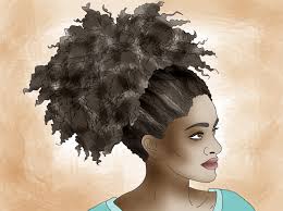 Comb your hair out in the morning. 3 Ways To Maintain Black Hair During Exercise Wikihow