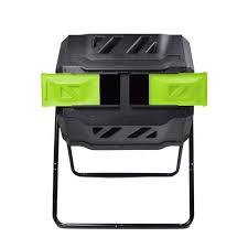 Maybe you would like to learn more about one of these? Ejwox Compost Bin Tumbler Outdoor 43 Gal Dual Chamber Bpa Free Green Door Walmart Com Walmart Com