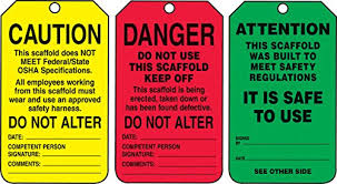 You can consult the supplier whether you should pay for the shipping fee of the free sample or not. Accuform Tss200ptm Rp Plastic Scaffold Status Tag Legend Danger Caution Attention 5 75 Length X 3 25 Width X 0 015 Thickness Black On Green Yellow Red Pack Of 5 Amazon Com Industrial Scientific